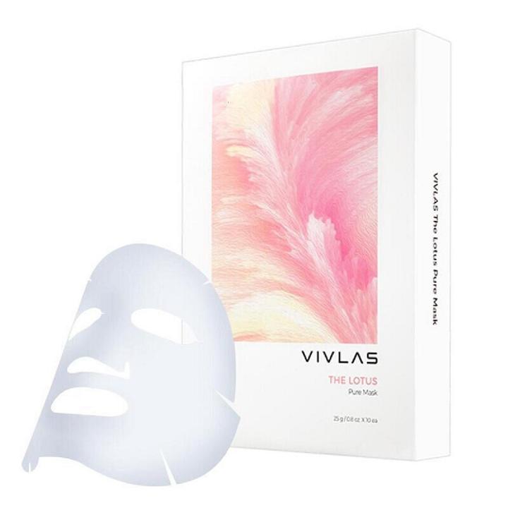 Vivlas - The Lotus Pure Mask 10 Pcs