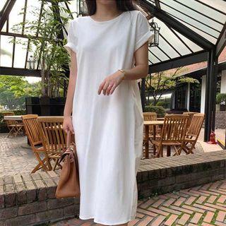 Bow Back Oversized Dress