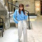 Drawstring-waist Hoodie