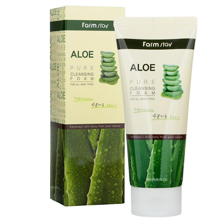 Farm Stay - Aloe Pure Cleansing Foam 180ml