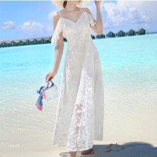 Strappy Maxi Sun Lace Dress
