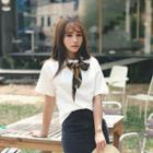 Bow Short-sleeve T-shirt
