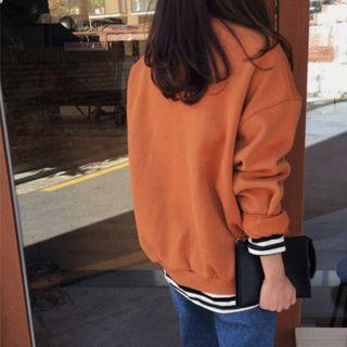 Crew-neck Boxy-fit Pullover