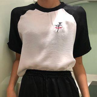 Set: Raglan Short-sleeve T-shirt + Sweatpants