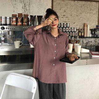 Pocket-detail Loose-fit Blouse
