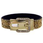 Rhinestone Buckle Bracelet