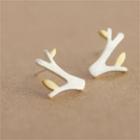 Branches Sterling Silver Earring 1 Pair - Silver - One Size