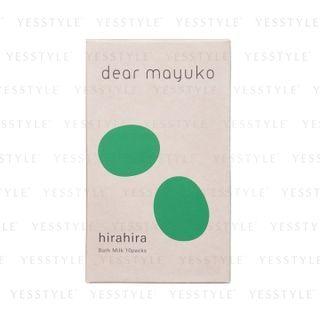Dear Mayuko - Hirahira Bath Milk 10 Pcs
