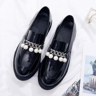 Pearl Platform Loafers