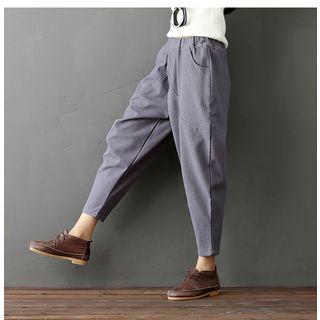 Slim-fit Fleece-lined Pants