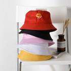 Embroidered Lips Bucket Hat