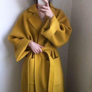 Open-front Tie-waist Maxi Coat