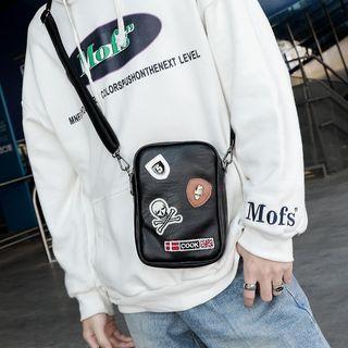 Appliqu  Crossbody Bag Black - One Size