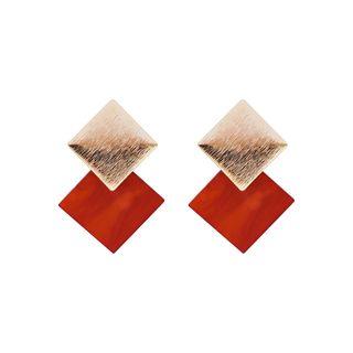 Gemstone Color Earring