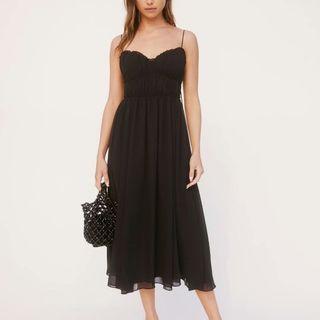 Spaghetti Straps Mesh Maxi Dress