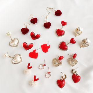 Heart Earring (various Designs)