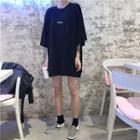 3/4-sleeve Numbering Long T-shirt