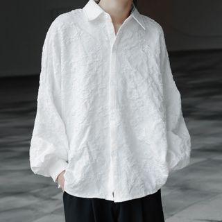 Floral Embossed Shirt