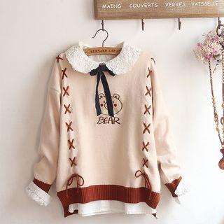 Bear Sweater / Shirt / Set