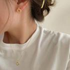 Hoop Alloy Dangle Earring / Pendant Necklace