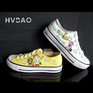 Waiting For The Bus Canvas Sneakers
