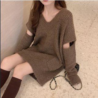 Oversized Cutout Sweater