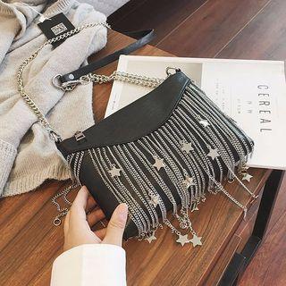 Star Fringe Crossbody Bag