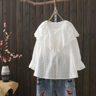 Unicorn Print Short Sleeve T-shirt White - One Size