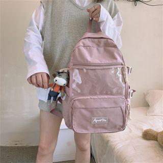 Pvc Paneled Backpack