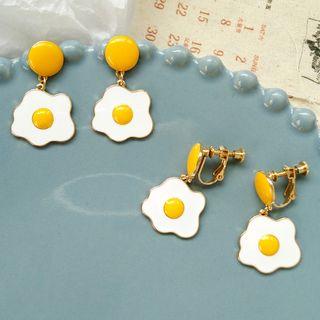 Egg Dangle Earring