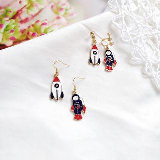 Astronaut Earring / Clip-on Earring