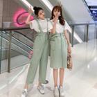 Short-sleeve T-shirt / Jumper Pants / Suspender Skirt