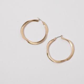Twisted Hoop Earrings
