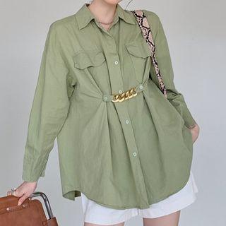 Chained Oversized Shirt