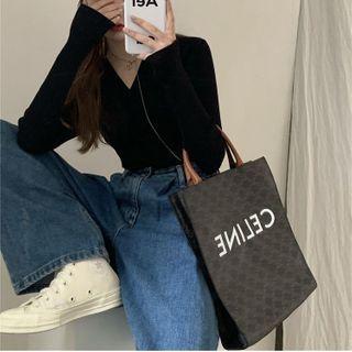 Plain Long-sleeve Slim-fit Hooded Knit Top