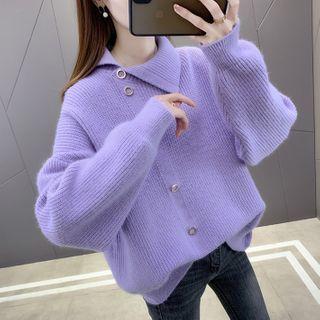 Asymmetrical Collared Sweater
