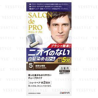 Dariya - Salon De Pro Hair Color Mens Speedy (#5 Natural Brown) 1 Set