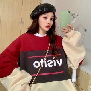 Colorblock Oversize Pullover