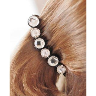 Rhinestone Hair Clamp One Size