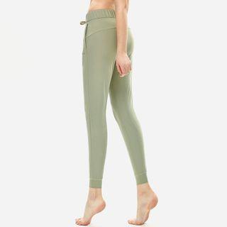 Drawstring-waist Sports Leggings