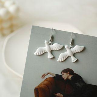 Bird Dangle Earring 1 Pair - Bird - One Size