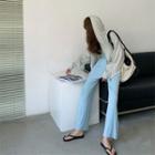 Irregular Wide Leg Pants