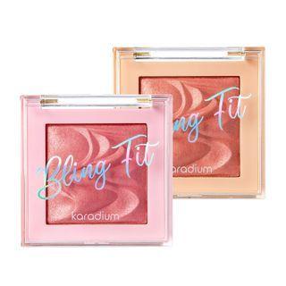 Karadium - Bling Fit Cheek Lighter - 2 Colors Rose Gold