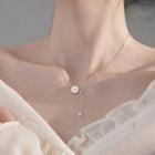 925 Sterling Silver Daisy Necklace Xl0607 - One Size