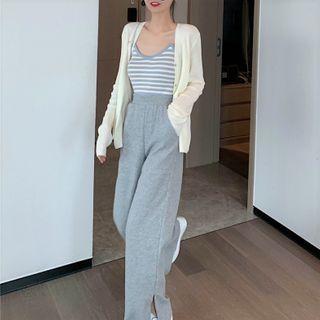 Camisole Top / Light Jacket / Sweatpants