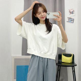 Roll-edge Summer Sweatshirt