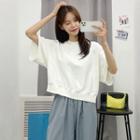 Roll-edge Summer Sweatshirt