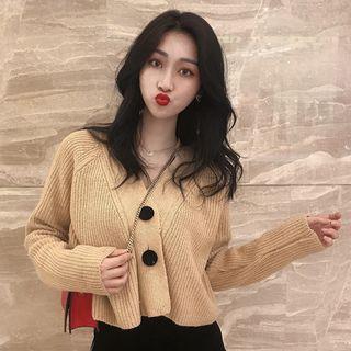 Spaghetti Strap Top / V-neck Cardigan