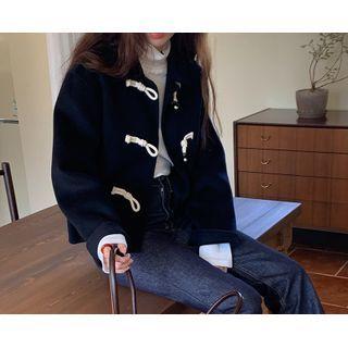 Handmade Cashmere Blend Duffle Jacket