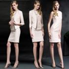 Rhinestone Jacket / Sleeveless Dress